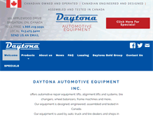 Tablet Screenshot of daytonaproducts.com